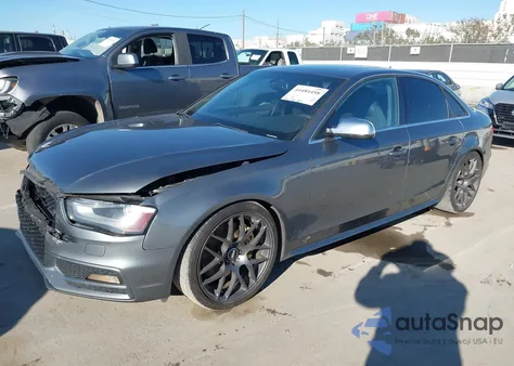 2013 Audi S4 3.0T Premium Plus z USA, uszkodzony, nr VIN WAUBGAFL0DA100527